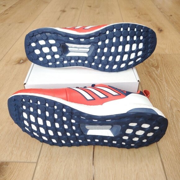 adidas Ultraboost Ultra Boost X Copa World Cup Lace Up Mens Red Sneakers Casual - Picture 7 of 10